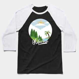 Ready for new adventure time love travel Explore the world holidays vacation Baseball T-Shirt